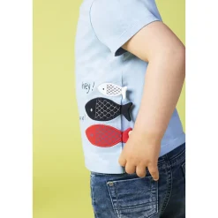 Bermuda en jean effet délavé pour bébé garçon