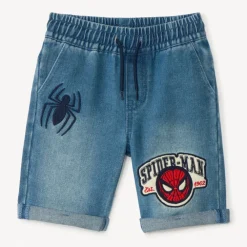 Bermuda en jean Spider-Man Marvel pour garçon