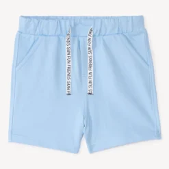 Bermuda en molleton uni pour bébé garçon