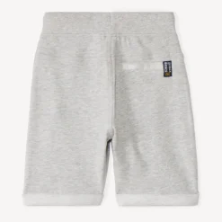 Bermuda en molleton uni à taille élastiquée pour garçon