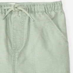 Bermuda en toile texturée pour bébé garçon
