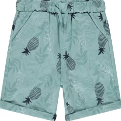 Bermuda molleton imprimé ananas pour bébé garçon