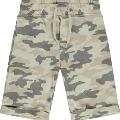 Bermuda molleton imprimé camouflage pour garçon