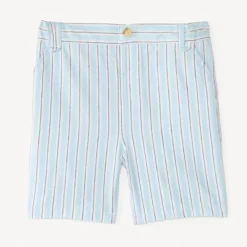 Bermuda rayé en toile pour bébé garçon
