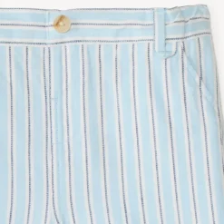 Bermuda rayé en toile pour bébé garçon