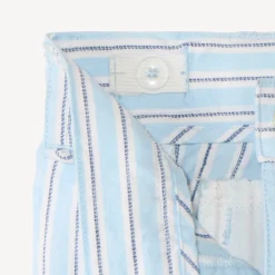 Bermuda rayé en toile pour garçon