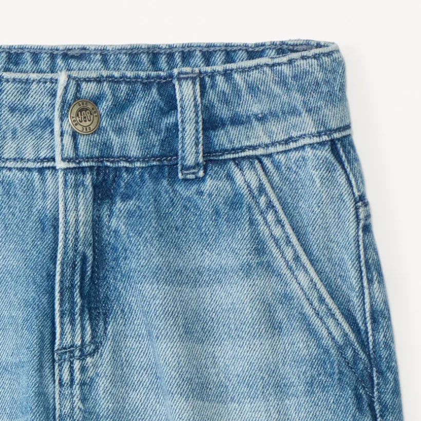 Bermuda style cargo en denim pour garçon