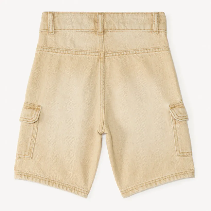 Bermuda style cargo en denim pour garçon