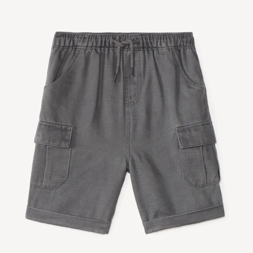 Bermuda style cargo uni pour bébé garçon