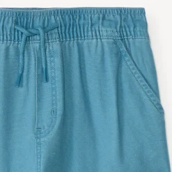 Bermuda style cargo uni pour garçon