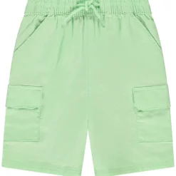 Bermuda uni avec poches pour bébé garçon