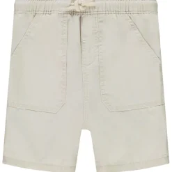Bermuda uni en toile pour bébé garçon