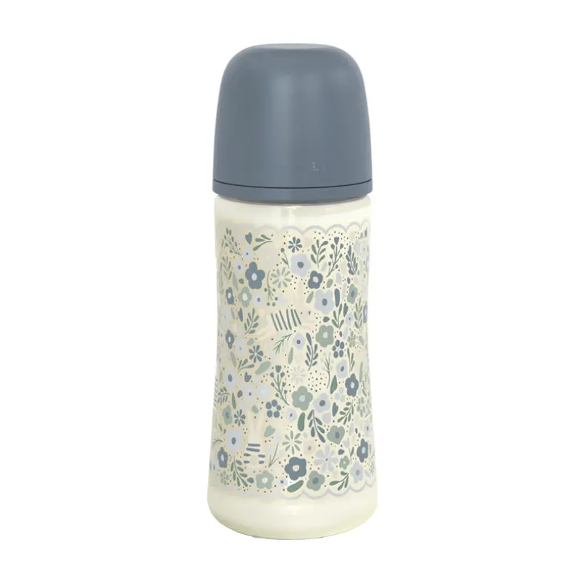 Biberon avec tétine physiologique SX PRO L 360ml Wonderland Liberty bleu