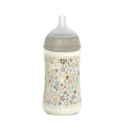 Biberon avec tétine physiologique SX PRO M 270ml Wonderland Liberty Beige