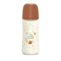 Biberon avec tétine symétrique SX Pro L 360ml Wonderland Camel