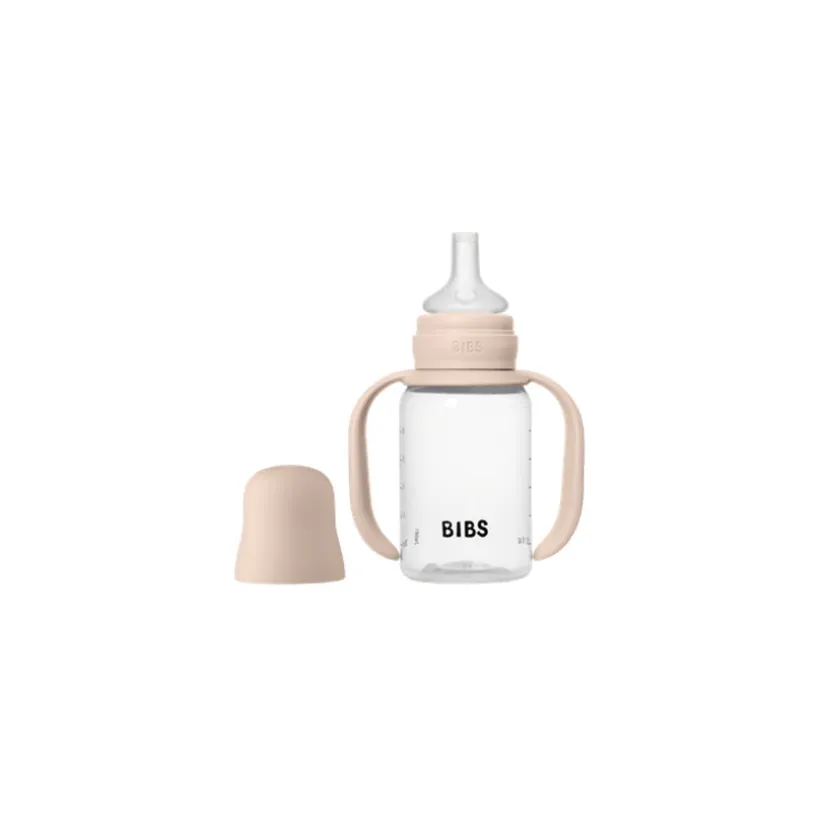 Biberon d'apprentissage avec bec verseur 150 ml - Blush