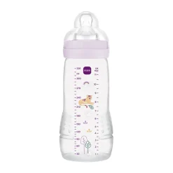 Biberon Easy Active débit rapide 330ml lilas