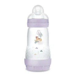 Biberon Easy Start anti-colique 260 ml lilas