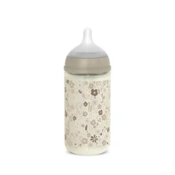 Biberon en verre avec tétine physiologique SX Pro M 240ml Wonderland Liberty beige