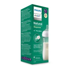 Biberon en verre Natural Response 240 ml