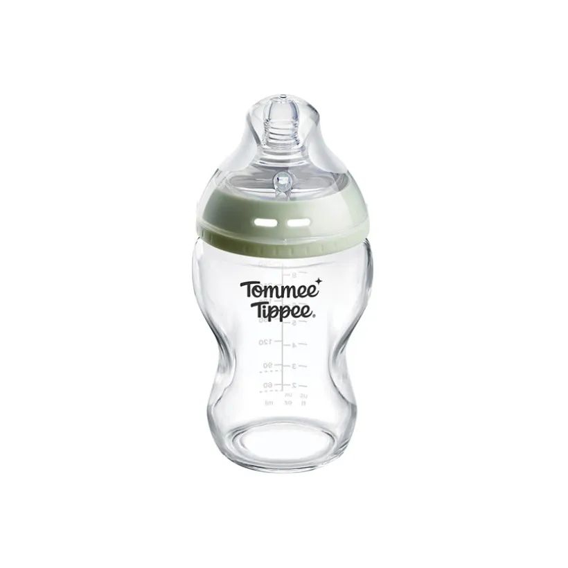 Biberon en verre Natural Start anti-colique 250ml