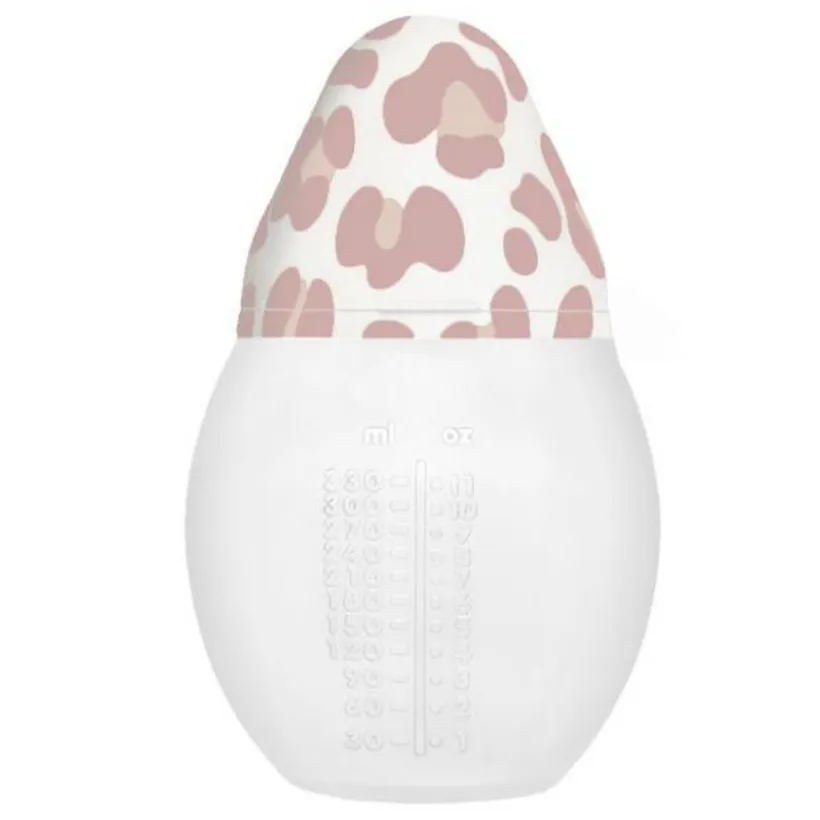 Biberon 330ml anti-colique en silicone Graouu Pink