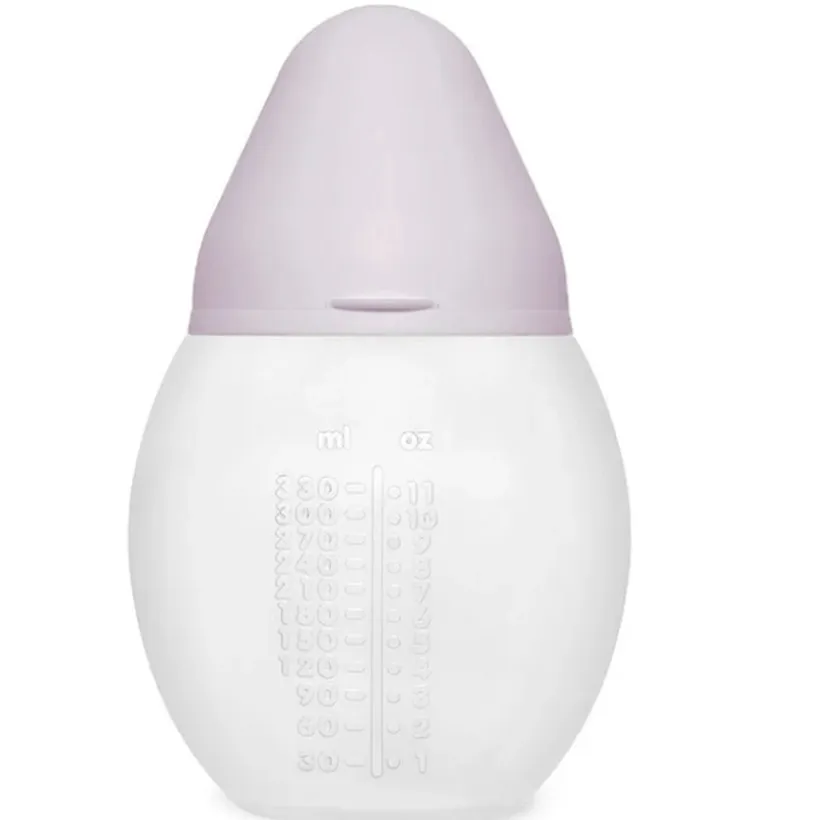 Biberon 330ml anti-colique en silicone Lila
