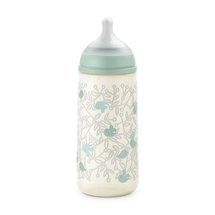 Biberon 360ml avec tétine SX Pro L Birdies vert