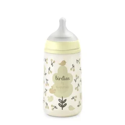 Biberon 270ml avec tétine SX Pro M Birdies beige