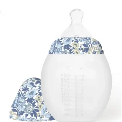Biberon 330ml silicone Liberty Dew Blue
