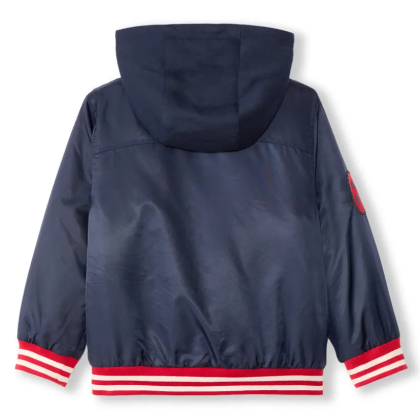 Blouson teddy à capuche Spider-Man Marvel pour garçon
