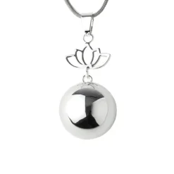 Bola de grossesse avec lotus silver/gris