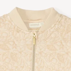 Bombers en toile avec surpiqûres fantaisie pour fille