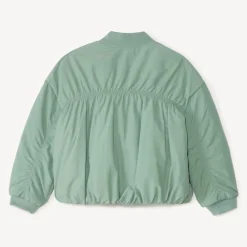 Bombers en toile effet froissé pour fille