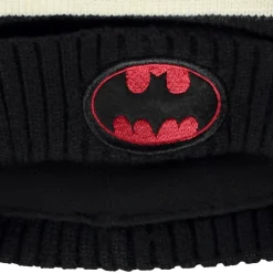 Bonnet avec patch brodé Batman Warner pour garçon