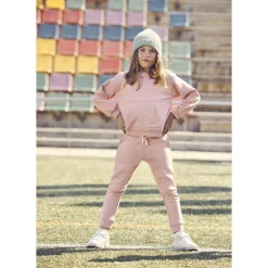 Bonnet côtelé uni pour fille