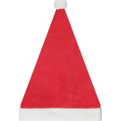Bonnet de Père Noël en velours pour bébé
