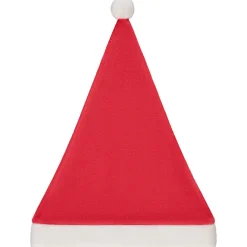 Bonnet de Père Noël en velours pour enfant