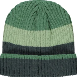 Bonnet en tricot à rayures pour garçon