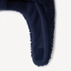 Bonnet ourson ludique en sherpa doublé pour bébé garçon