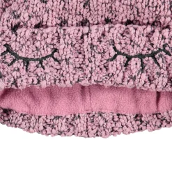 Bonnet péruvien en tricot avec détails brodés et pompon