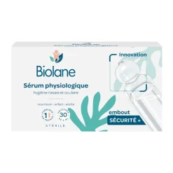 Boîte de 30 doses de sérum physiologique 5 ml