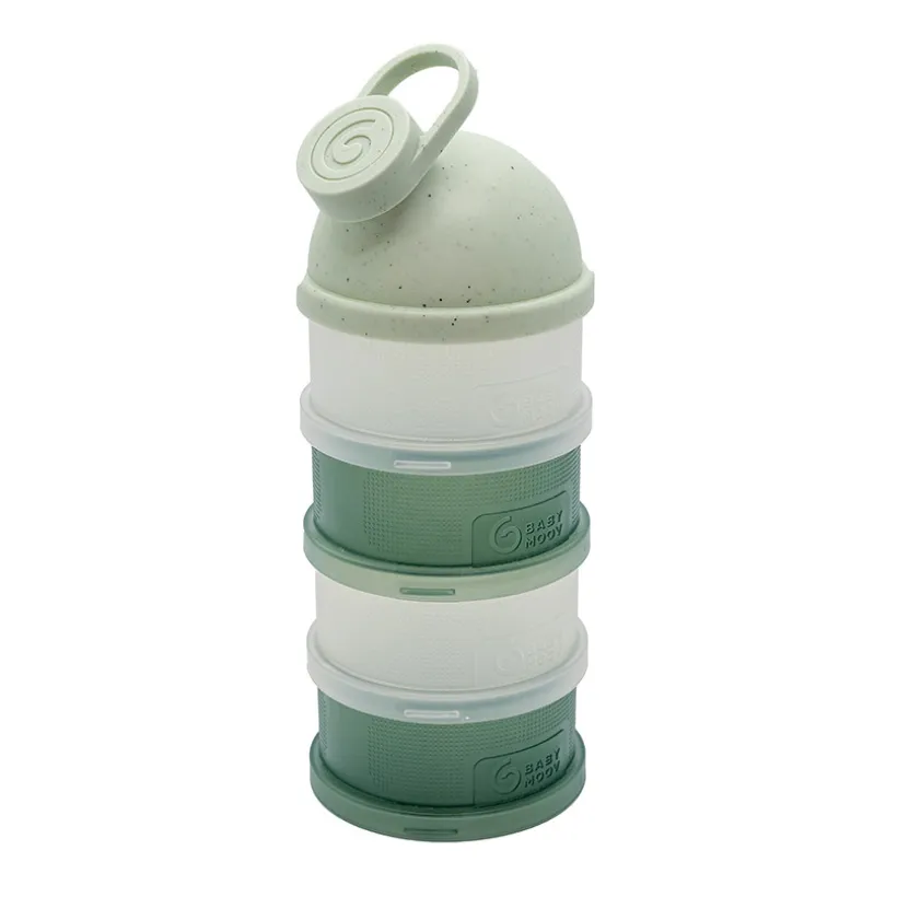 Boîte doseuse de lait Babydose mineral green