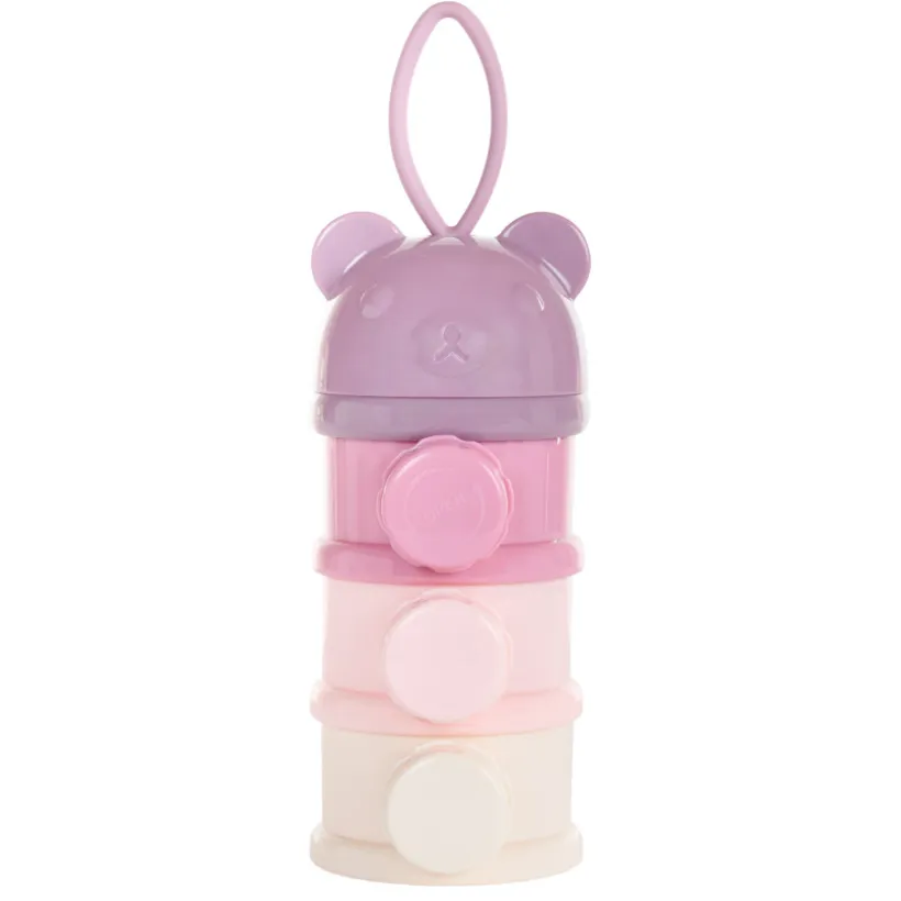 Boîte doseuse pour lait en poudre Miamix - Rose