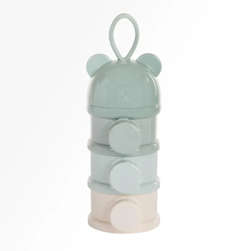 Boîte doseuse pour lait en poudre Miamix - Verte