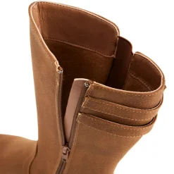 Bottes cavalières à double boucle pour fille