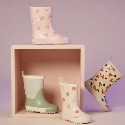 Bottes de pluie effet dégradé vert pour garçon