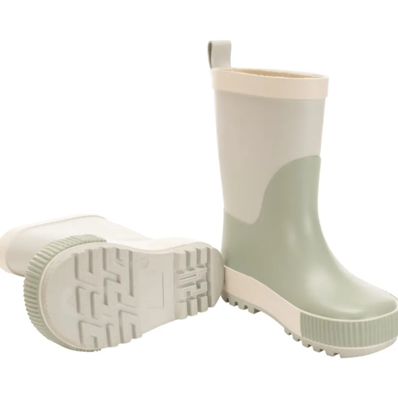 Bottes de pluie effet dégradé vert pour garçon