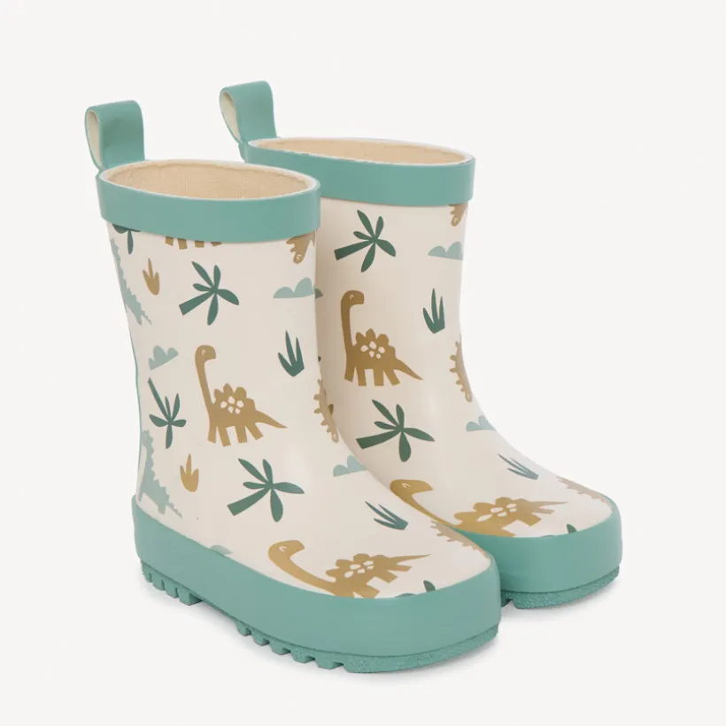 Bottes de pluie imprimé dinos pour bébé garçon