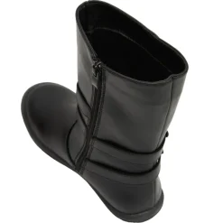 Bottes zippées à brides cœurs pour fille